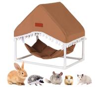Balançoire à hamster pour cage Coussin amovible et respirant avec son