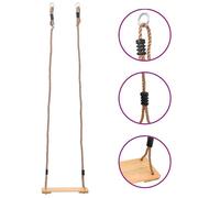 vidaXL Balançoire à planche 200 cm – Bois de pin massif – Extérieur – 100 kg max