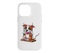 Balançoire American Staffordshire Terrier Playground Coque pour iPhone 14 Pro Max