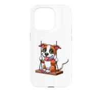 Balançoire American Staffordshire Terrier Playground Coque pour iPhone 15 Pro