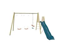 Balançoire avec toboggan et face à face - ROMY - Aléo by Trigano
