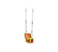 Kangui - Balançoire bébé avec Ceinture - Orange/Vert Citron