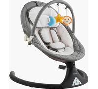 VEVOR Balancelle Bébé 5 Vitesses 3 Positions de Siège Télécommande Barre Jouets