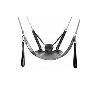 Balançoire Bondage Master Series en cuir - Avec étriers et oreiller