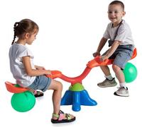 Balançoire carrousel 24,9kg - Balançoire de jardin pour enfants - Balançoire à bascule 126x35x65cm - Amusement en plein air