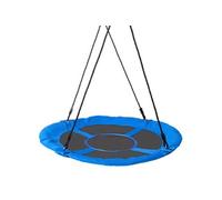 Balançoire d'Arbre 101,6 cm Balançoire Soucoupe Charge 340 kg Rond Bleu