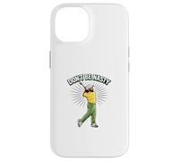 Balançoire de Golf avec Citation « Don't Be Nasty » Coque pour iPhone 14