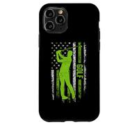 Balançoire de Golf Drapeau américain USA Pride Coque pour iPhone 11 Pro
