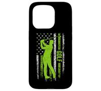 Balançoire de Golf Drapeau américain USA Pride Coque pour iPhone 15 Pro