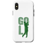 Balançoire de Golf esthétique, Minimaliste, Vert Coque pour iPhone X/XS
