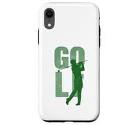 Balançoire de Golf esthétique, Minimaliste, Vert Coque pour iPhone XR
