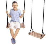 Balançoire de Jardin en Bois - Étanche - en Forme d'arc - pour Enfants dans Le Jardin, la Cour, l'intérieur et l'extérieur (Noir …)