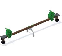 Balançoire d'équilibre Aire de jeux d'aventure Aire de jeux en forêt Echafaudage à grimper Surface de mouvement