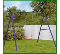 Balançoire d'extérieur - V GEBY - Rouge - 37 x 16 x 9 cm - 50 kg - 3-10 ans