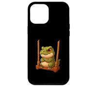 Balançoire Dinosaure Grincheux et TRex sur l'aire de Jeu Coque pour iPhone 12 Pro Max