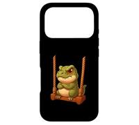 Balançoire Dinosaure Grincheux et TRex sur l'aire de Jeu Coque pour iPhone 17 Pro