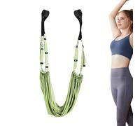 Balançoire d'inversion de yoga, corde de yoga aérienne,Sangle d'étirement | des jambes pour la danse - Entraîneur de flexibilité Anti-gravité forte, aide au arrière, hamac de Yoga aérien, entraînement
