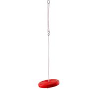 Balançoire disque rouge Balançoire pour enfants Siège de balançoire Planche de balançoire Balançoire de jardin