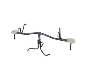 Balançoire double rotative 360° en méta