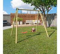 Balançoire double techwood harmonie doublo - by bleu/corail TU