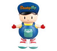 Balançoire électrique à grande tête dansante pour garçon, lumière musicale interactive, outil éducatif pour l'apprentissage précoce, adorable design de dessin animé pour , cadeau de
