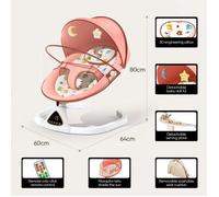 Balançoire électrique pour bébé, 5 vitesses, minuterie 3 vitesses, Bluetooth, charge maximale 15 kg, chaise à bascule électrique