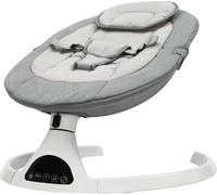 Balançoire électrique pour bébé, connectivité Bluetooth, télécommande, vert