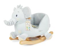 Balançoire Éléphant - BIECO - Tiko - Peluche Douce - Sécurité Maximale - 9 Mois à 3 Ans