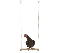 Balançoire en bois pour poulaillers - Jouet d'exercice en bois pour poulets | Design attrayant et amusant pour poulets, favorise l'activité et le bien-être, b