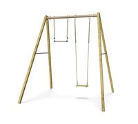 Balançoire en poutre métal 3 m adulte walter 2 - 2 personnes bois TU