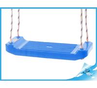 Balançoire en plastique - planche - bleu