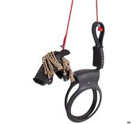 Esschert Design Balançoire Cheval en pneu recyclé pour enfants à partir de 3 ans