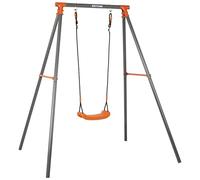 Balançoire extérieure KETTLER pour Une Personne | Structure en métal | Siège et Fixations au Sol Inclus | Résistante aux intempéries | Charge maximale : 50 kg | À partir de 3 Ans
