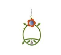 Nobby Birdfun Blister Fleur Balançoire/Cloche pour Oiseau 17 cm
