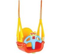 Jamara Balançoire pour bébé 467100 Grow with me 3en1 Intérieur & Extérieur Multicolore