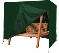 Balançoire hollywoodienne Couverture Balançoire de jardin Housse de protection anti-poussière Fauteuil suspendu Balançoire suspendue, vert