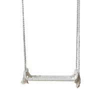 Home deco factory – Balançoire macramé "Eugène" – 160 cm – Naturel