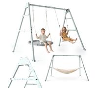Balançoire hypermotion 4 en 1 avec hamac, balançoire et nid-de-pie