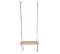 Balançoire - Home Deco Factory - Macramé - Bois - Blanc