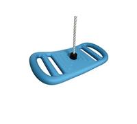Balançoire multifonction 3 en 1 bleue pour portique