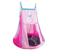 Hudora Balançoire nid 72153 Heart 110 cm - Filet avec tente