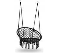 Balançoire nid de cigogne 80cm Boho noir
