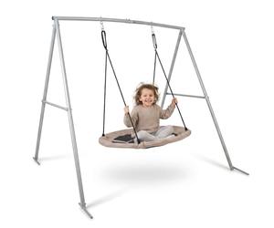 Balançoire nid de cigogne hypermotion avec structure acier 100 cm