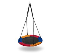 Balançoire nid de cigogne NB5003 Bleu Rouge Orange Diam. 90 cm NILS