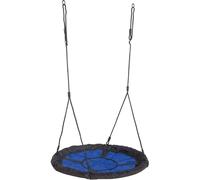 Balançoire nid Swibee 100 cm - bleu | Swibee Balançoire nid 100 cm - bleu | Balançoire disque Swibee - 100 cm - résistant aux intempéries - bleu