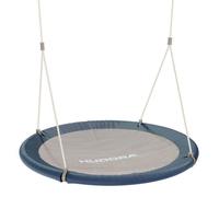Balançoire nid WICKEY Lounge Ø110 cm - réglable 180-230 cm - 150 kg - extérieur