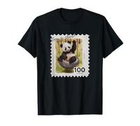 balançoire, Panda, balançoire, Petit Panda, balançoire de Pneu, Parc forestier, Style Timbre T-Shirt