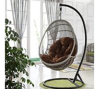 Balançoire Panier Suspendu Coussin de siège Suspendu Oeuf hamac Chaise étanche Coussin de siège Pas de Chaise, 90 x 120 cm
