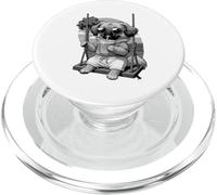 Balançoire pékinoise pour Boire du café glacé B & W DIGOR PopSockets PopGrip pour MagSafe