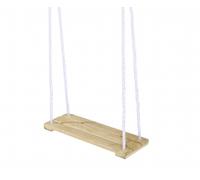 Balançoire planche en bois de bouleau pour extérieur